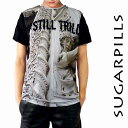 半袖 tシャツ ストリートファッション SUGAR PILLS シューガーピルズ中世 モチーフ ロック ファッション パンク ファッション BOYLONDON ロックtシャツ Tシャツ メンズ ロックテイスト レディース ストリート tシャツ 夏コーデ