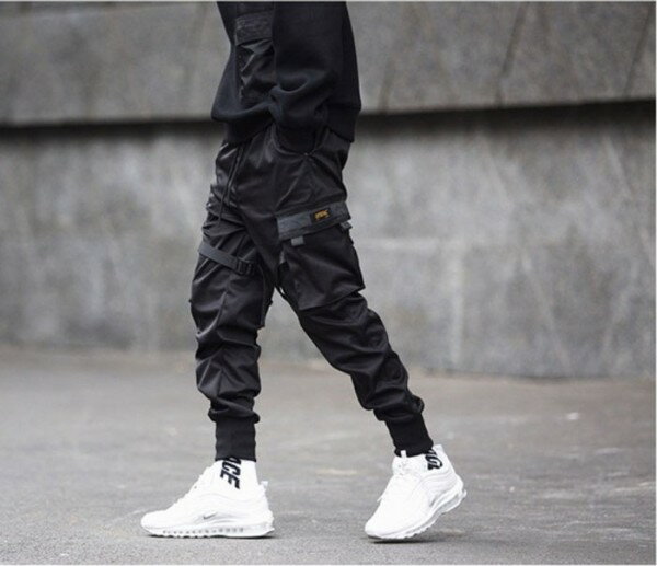楽天市場】カーゴパンツ ビッグポケット パラシュートパンツ ナイロン