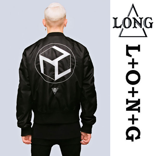LONG CLOTHING ロングクロージング OWSLAグラフィック MA-1(MA LONG CLOTHING ロングクロージング OWSLAグラフィック MA-1(MA