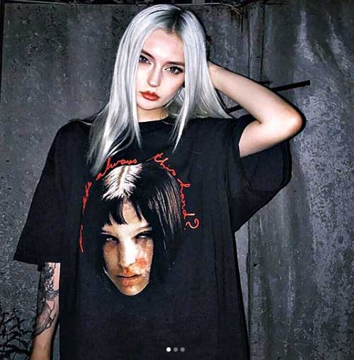 楽天市場 マチルダ Tシャツ レオン Leon Nycxparys エヌワイシーバイパリ マチルダ フェイス ビッグtシャツ ナタリーポートマン 映画tシャツ ユニセックス パンク ロック ファッション 半袖 ブラック 無地 ブランド メンズ レディース パンク モード系 V系 ストリート