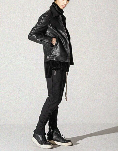 楽天市場】ライダース ジャケット フェイクレザー シングルライダース