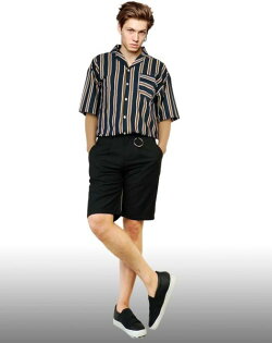 スラックスハーフパンツ