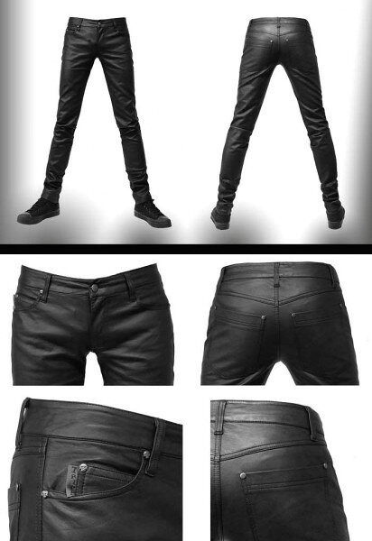 TRIPP NYC メタリック シルバー フェイクレザー パンツ tripp-pleather-c1.jpg