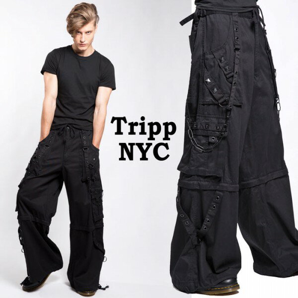 楽天市場】ボンテージパンツ ワイドパンツtripp nyc(トリップ