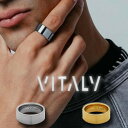 指輪 太め リング バイタリー Vitaly リング CONDUIT X TUNGSTEN シンプル 人気 メンズ レディース ユニセックス ストリート スケーター モード ロックファッション PUNK ストリート系 スケーター系 モード系 アクセサリー ZEDD ギフト 誕生日 おしゃれ 春