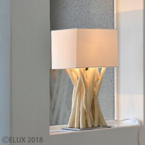 ELUX エルックス DRIFTWOOD TABLE SQUARE ドリフトウッド テーブル スクエア 【1年保証】卓上ライト テーブルライト インテリア照明 間接照明 照明器具 デスクランプ デスクライト 寝室 北欧 ノルディック モダン シンプル