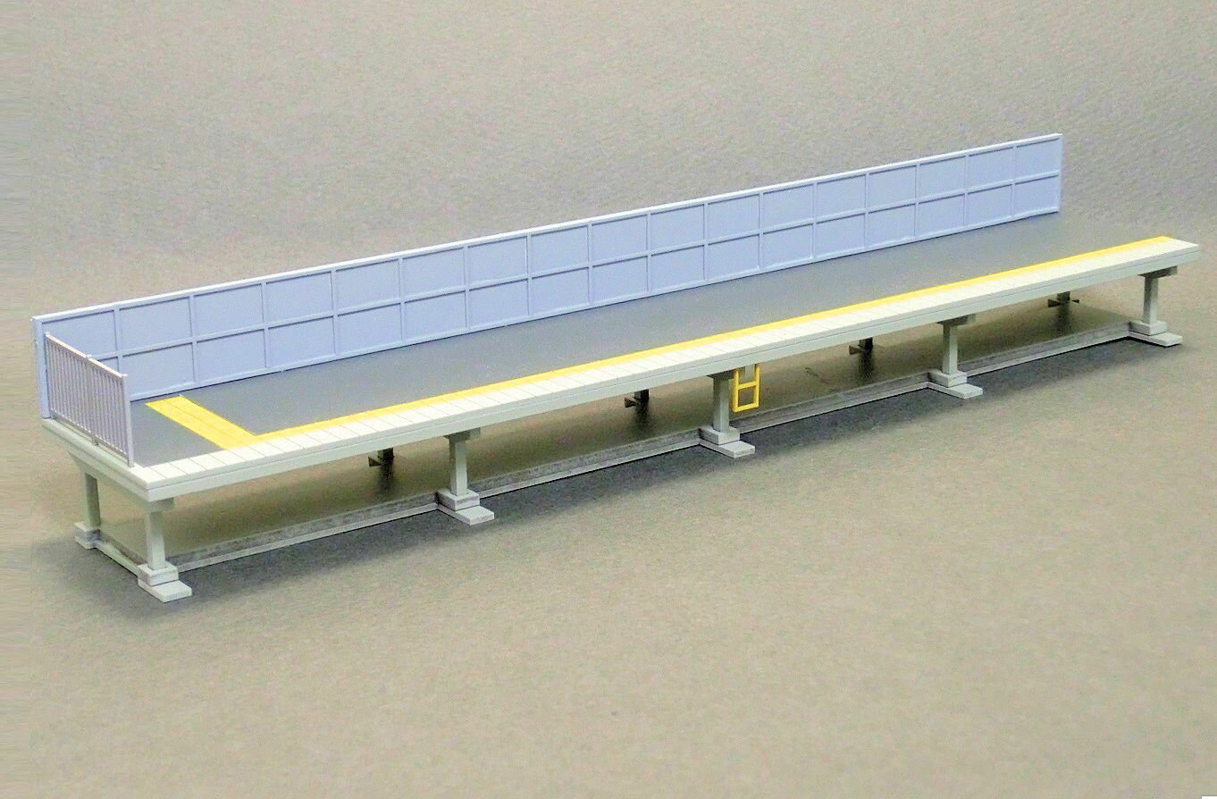 PK-41 (1/80scale) 対向式都市近郊型ホーム　両端部キット（二組入り）