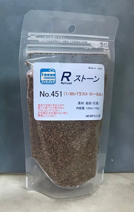 Rストーン バラスト 1/80 ローカル451