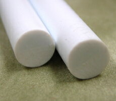 MR-50 丸棒(10本入り) プラストラクト プラ材 プラ棒 型鋼材 Plastruct