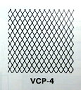 VCP-4 チェッカープレート板サイズ(300 x 300ミリ)(印刷アクリル板)
