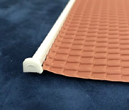 PS-135TOP日本瓦向け 棟瓦・鬼瓦セット（HO 1/100サイズ） プラストラクト パターンシート プラ材 プラシート