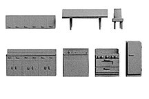 HLK-100 HLK-48キッチン7点セット(1/100)・(1/48) choice