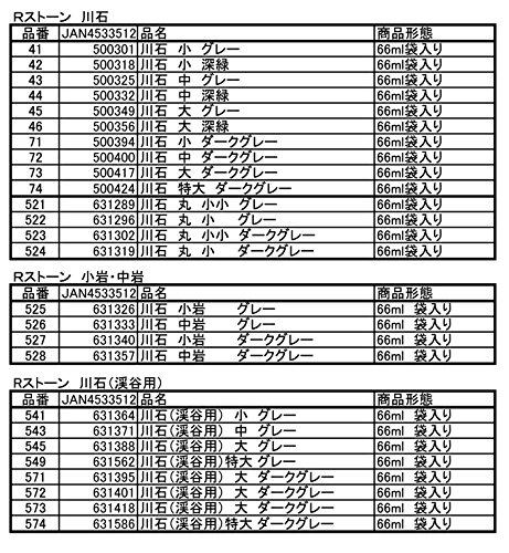 Rストーン　川石 大 深緑（粒子；3.0〜5.0mm)容量（66ml袋入り）46