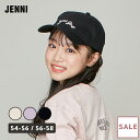 【SALE / 30%OFF】jenni ししゅうキャップ バックリボン 子供服 通学 キッズ ジュニア 小学生 中学生 レッスン 帽子 あす楽対応 女の子