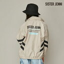 【即納 / 送料無料】フード収納ラインウィンドブレーカー 02142102 SISTERJENNI シスタージェニィ jenni ジェニィ 子供服 女の子 キッズ ジュニア アウター 羽織り 通学 レッスン おでかけ 130cm 140cm 150cm 160cm あす楽対応 2