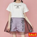 【期間限定 / 50％OFF】裾シアー切替えTシャツ jennilove ジェニィラブ jenni ジェニィ キッズ ジュニア 女の子 子供服 通学 トップス レッスン おでかけ 130cm 140cm 150cm 160cm あす楽対応 セール