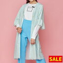【OUTLET / 半額】チェックシアーロングカーデ jennilove ジェニィラブ jenni ジェニィ キッズ ジュニア 女の子 子供服 通学 トップス レッスン おでかけ 130cm 140cm 150cm 160cm あす楽対応 セール