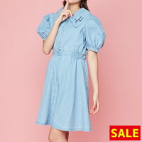 【期間限定 / 50％OFF】ガーリーデニムワンピ jenni jennilove ジェニィ ジェニィ...