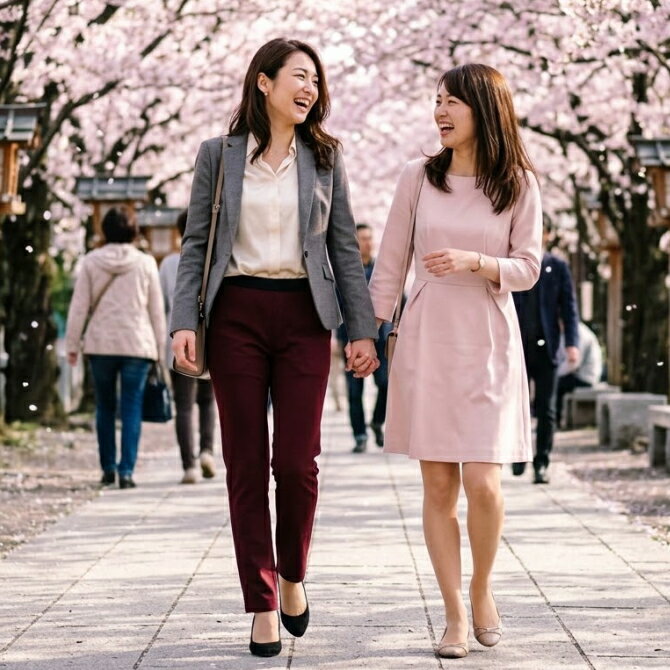 Rakuten - スーパーストレッチ美脚スキニーパンツ（バーガンディー）