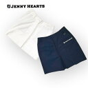 002 Jenny Hearts Junior Girls Multi Stretch Skirt ジュニアゴルフウェア マルチストレッチ スカート ガールズ ...