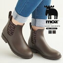 モズ moz レインブーツ レディース ショート サイドゴア 長靴 レディース おしゃれ シンプル 女性用 雨靴 大人 かわいい 履きやすい 歩きやすい 痛くな...
