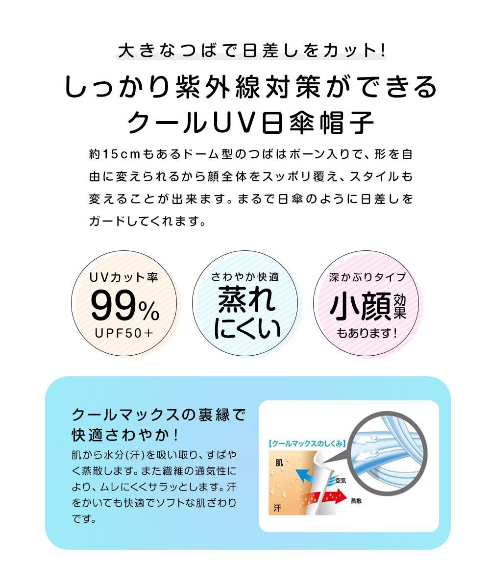 クールUV日傘帽子 ハット レディース uv 帽子 レディース つば広 uvカット 折りたたみ コンパクト 大きいサイズ 夏 夏用 ひんやり 接触冷感 メッシュ帽子 黒 ブラック ベージュ ガーデニング 自転車 小顔効果 遮熱 遮光 11
