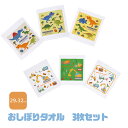 おしぼりタオル 3枚セット 男の子 女の子 キャラクター かわいい ハンカチ 保育園 幼稚園 洗い替え 行楽 ピクニック 運動会 遠足 公園 お出かけ ランチグ...