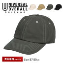 ユニバーサルオーバーオール キャップ レディース ブランド ロゴ 刺繍 へリンボンCAP ローキャップ メンズキャップ レディースキャップ アウトドア 釣り キ...