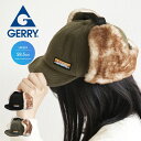 gerry キャップ 耳当て キャップ メンズ ブランド 帽子 レディース おしゃれ フリース ユニセックス 男女兼用 アウトドア 防寒 あったか 秋 冬 ファ...