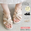 サンダル レディース 疲れない きれいめ おしゃれ 3.5cm ソール グリッター バックストラップ 軽量 歩きやすい 痛くない 疲れにくい 履きやすい 春 夏...