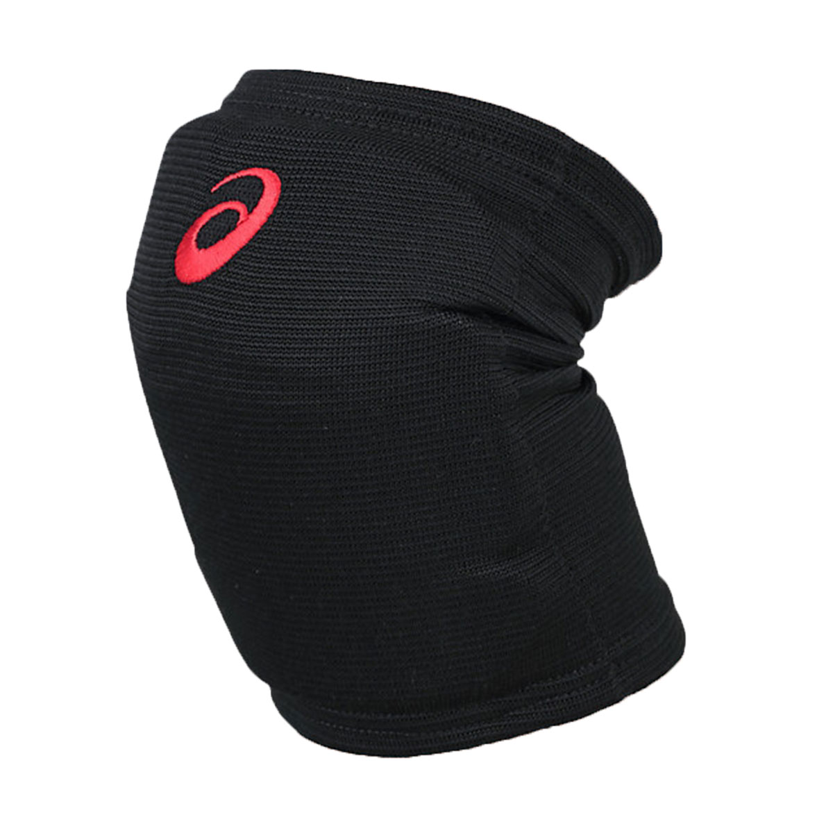 アシックス バレー サポーター 膝 パッド付き 1個入 バレーボール 膝サポーター スポーツ ジュニア レディース メンズ ひざ ワンポイント ロゴ 中学生 高校生 定番 トレーニング 部活 試合 練習 黒 ブラック 人気 asics 3053A151