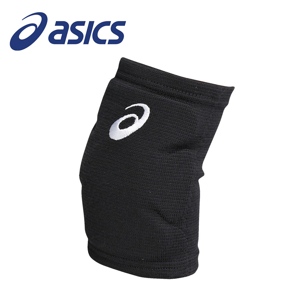 アシックス バレーボール サポーター 肘 パッド付き 1個入 バレー 肘サポーター スポーツ ジュニア レディース メンズ ひじ エルボー ワンポイント ロゴ トレーニング 部活 試合 練習 男女兼用 黒 白 asics サポーター GELパツド 3053A152
