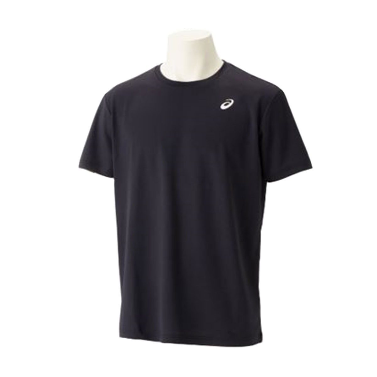 Rakuten - ＼MAX90%OFFセール／ アシックス Tシャツ メンズ 半袖 ブランド 吸汗 速乾 スポーツ トレーニング 運動 ワンポイント ロゴ シャツ メンズ 半袖 黒 ブラック 白 ホワイト 男性用 リサイクル ドライワンポイント半袖シャツ asics 2031E017