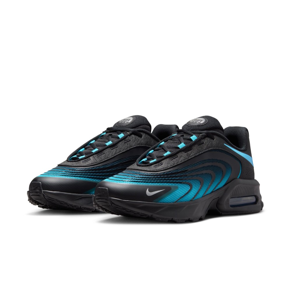 ナイキ エア マックス ファイア スニーカー メンズ ロード ランニングシューズ NIKE AIR MAX FIRE IR0819 014 靴 シューズ 黒 ブラック ガマブルー メタリックシルバー