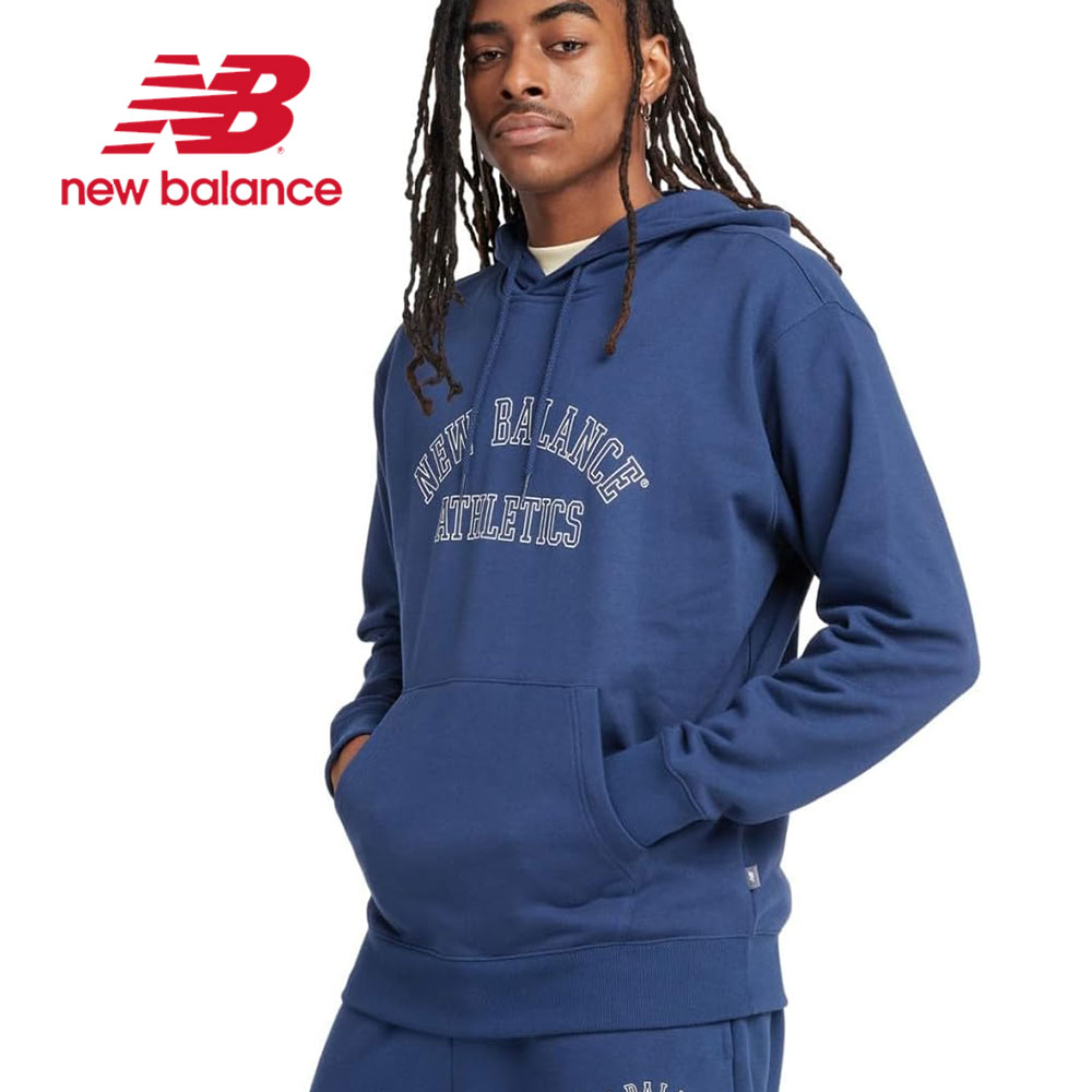 楽天市場】New Balance（カラーブルー）（パーカー｜トップス