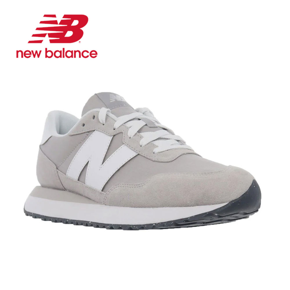 ＼MAX90%OFFセール／ ニューバランス スニーカー ユニセックス メンズ レディース New Balance MS237 HG 22.5〜29.0cm クラシック レトロ カジュアル おしゃれ デイリーシューズ 通勤 通学 軽量 クッション 定番 人気 ペア 兼用 モデル グレー 幅広 履きやすい 靴