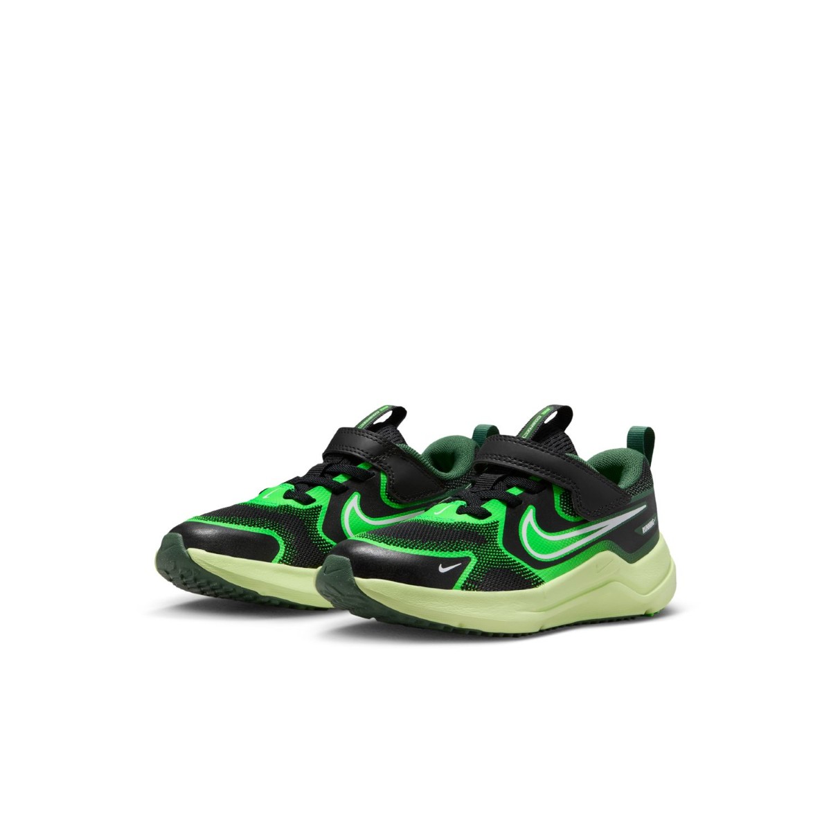 Sneakers - ナイキ コズミック ランナー キッズ スニーカー 靴 シューズ NIKE COSMIC RUNNER PSV HM4400 009 黒 ブラック ライム