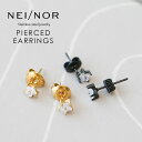 1日限定★全品P10倍! Nei/nor ピアス お肌に優しい つけっぱなしok サージカルステンレス 316L ジェンダーレス ファッション アクセサリー 錆...