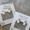 Nei/nor ピアス お肌に優しい つけっぱなしok サージカルステンレス 316L ジェンダーレス ファッション アクセサリー 錆に強い 変色しにくい スキンジュエリー 贈り物 プレゼント ゴールド シルバー ネイナー NnP-0090