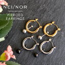 Nei/nor ピアス お肌に優しい つけっぱなしok サージカルステンレス 316L ジェンダーレス ファッション アクセサリー 錆に強い 変色しにくい スキ...