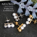 Nei/nor ピアス お肌に優しい つけっぱなしok サージカルステンレス 316L ジェンダーレス ファッション アクセサリー 錆に強い 変色しにくい スキ...