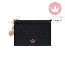 ブランド TRUEDY ハート チャーム付き カードケース パーティー 結婚式 お呼ばれ プレゼント 普段使い 百貨店 ご褒美 財布