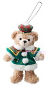 【希少】2012 クリスマス コスチューム☆Duffy ダッフィー 激レアぬいぐるみストラップ＆バッチ★ふっくら可愛いお顔厳選！！11月5日発売！タグ ストーリーブック ディズニーリゾート