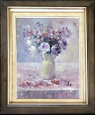 絵画 「Always Love You」 油彩画 油絵 原画 静物画 F6 アンティーク ダークブラウン シルバー アクリル仕様 額縁付き お部屋に飾る絵 Yu...