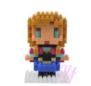 【SALE】アナ ナノブロック nano block アナと雪の女王 4月28日発売 お土産袋付き！【東京ディズニーリゾート限定】【Disney】