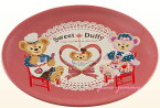 スーベニアプレート　スウィート　ダッフィー　シェリーメイ　SWEET DUFFY　スウィートダッフィー　2014　バレンタイン　ホワイトデー　皿　☆　1月14日発売♪【DISNEY】