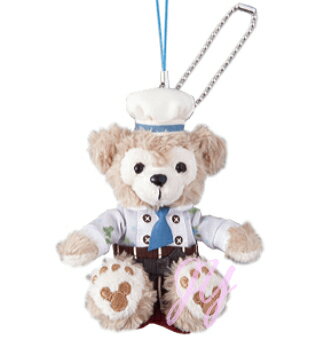 スウィート　ダッフィー　ぬいぐるみ　お座り 携帯　ストラップ　SWEET DUFFY　スウィートダッフィー　2015　バレンタイン　ホワイトデー　東京ディズニーシー　限定　お土産【DISNEY】