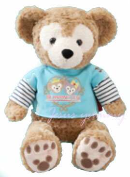 東京ディズニーリゾート30周年 コスチューム Tシャツ ブルー ダッフィー シェリーメイ Duffy Sサイズぬいぐるみ用 ディズニーシー限定☆