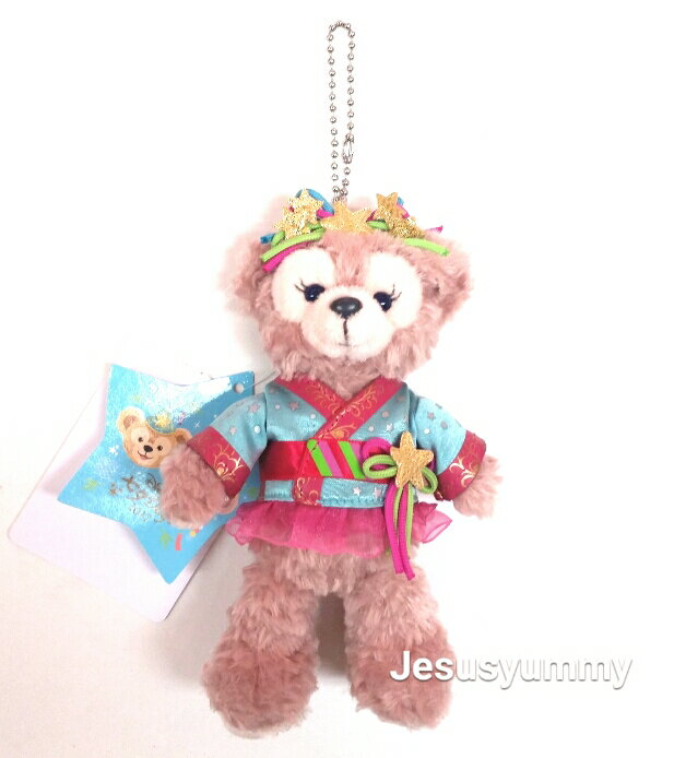 ぬいぐるみバッジ　シェリーメイ　ボールチェーン　七夕グリーティング衣装　2017　東京ディズニーシー　【DISNEY】のサムネイル