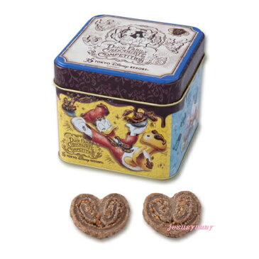 【予約販売】 ドナルド パイ (ナッツ&チョコレート) お菓子 缶 東京ディズニーリゾート35周年 Happiest Celebration チョコレートクランチをテーマにしたグッズ! 限定 お土産袋付き【DISNEY】